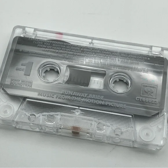 Runaway Bride • Soundtrack Cassette Tape - Picture 4 of 4